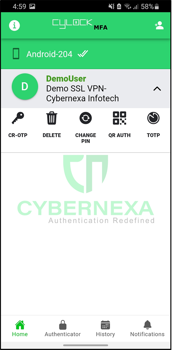 CyLock User Info- CyLock